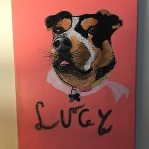 Custom pet painting